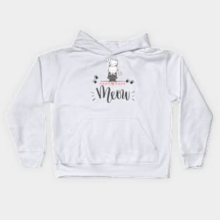 Meow! Kids Hoodie